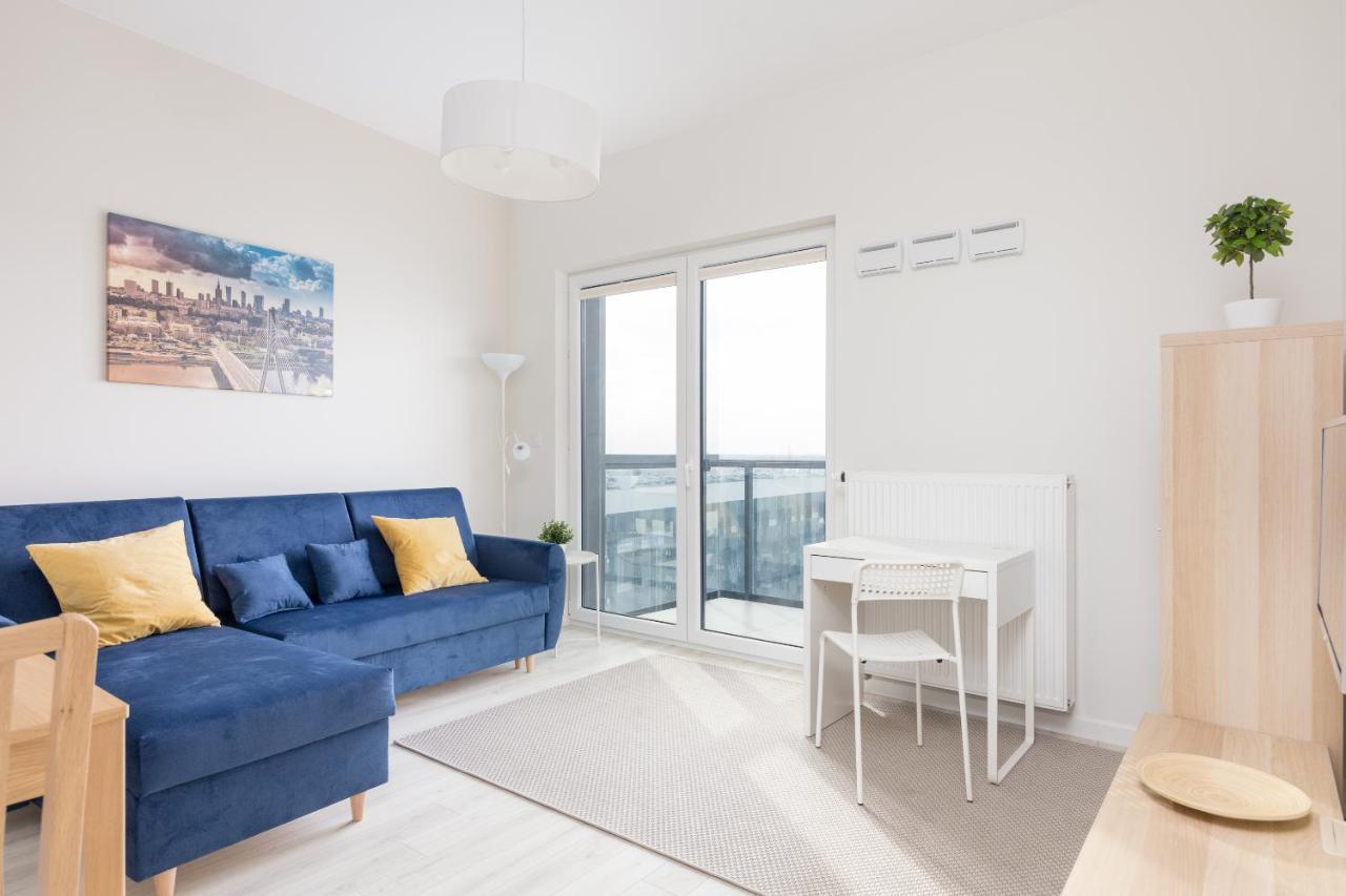 Wola Chic Blue Apartment Warszawa Zewnętrze zdjęcie