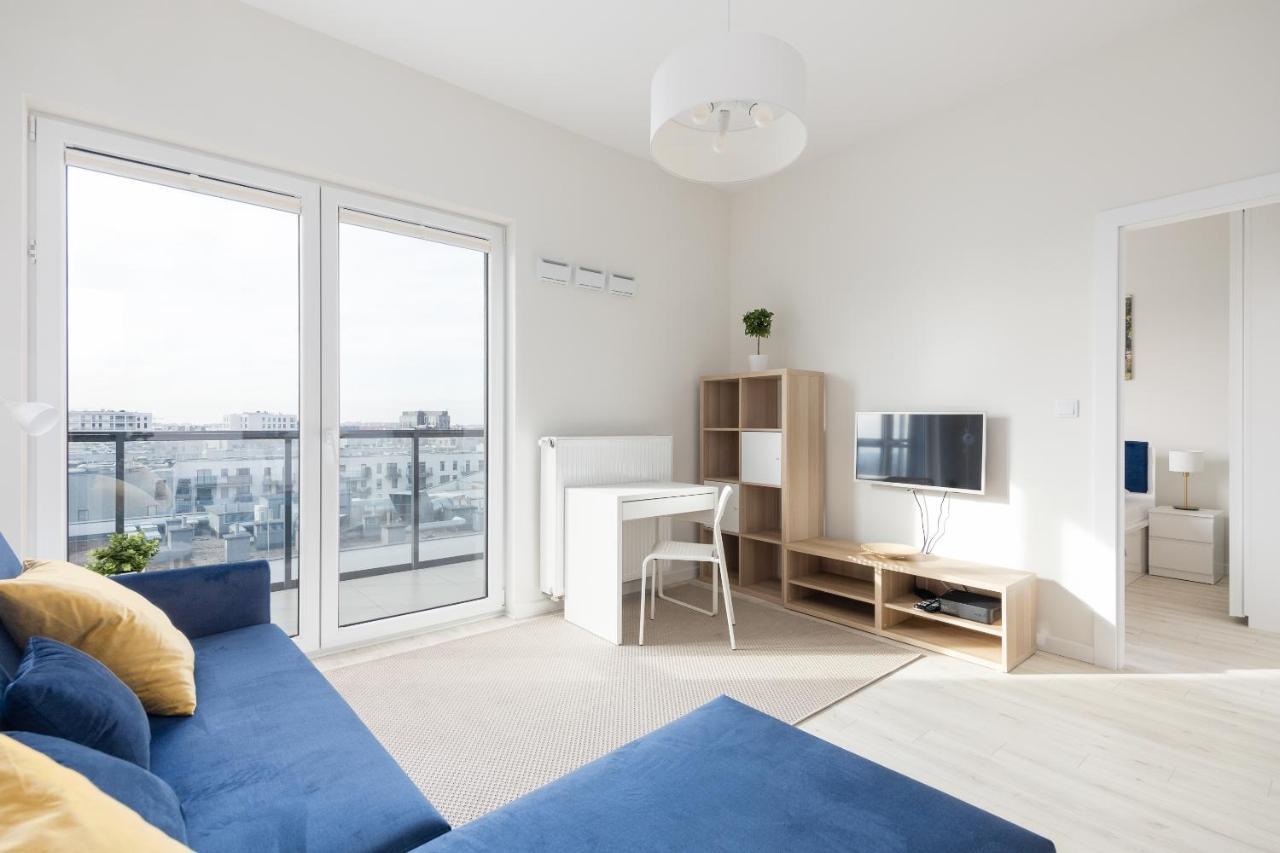 Wola Chic Blue Apartment Warszawa Zewnętrze zdjęcie