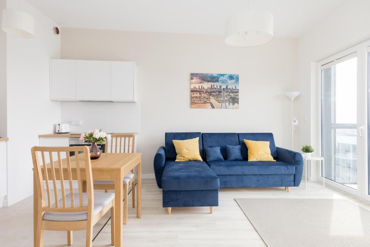 Wola Chic Blue Apartment Warszawa Zewnętrze zdjęcie