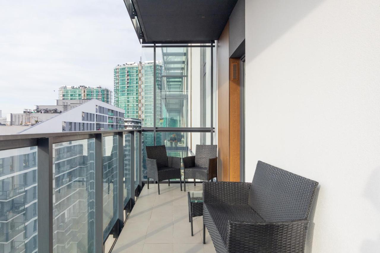 Wola Chic Blue Apartment Warszawa Zewnętrze zdjęcie