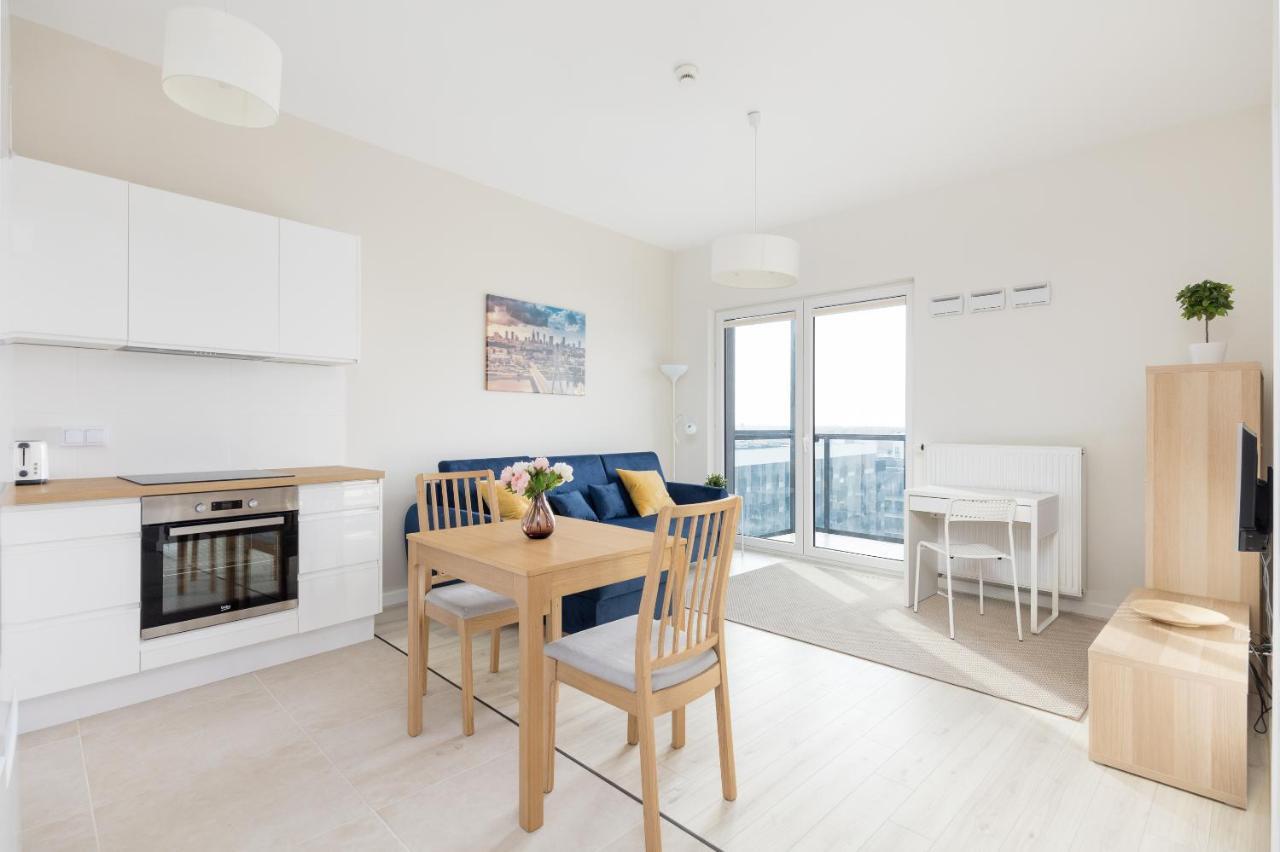 Wola Chic Blue Apartment Warszawa Zewnętrze zdjęcie