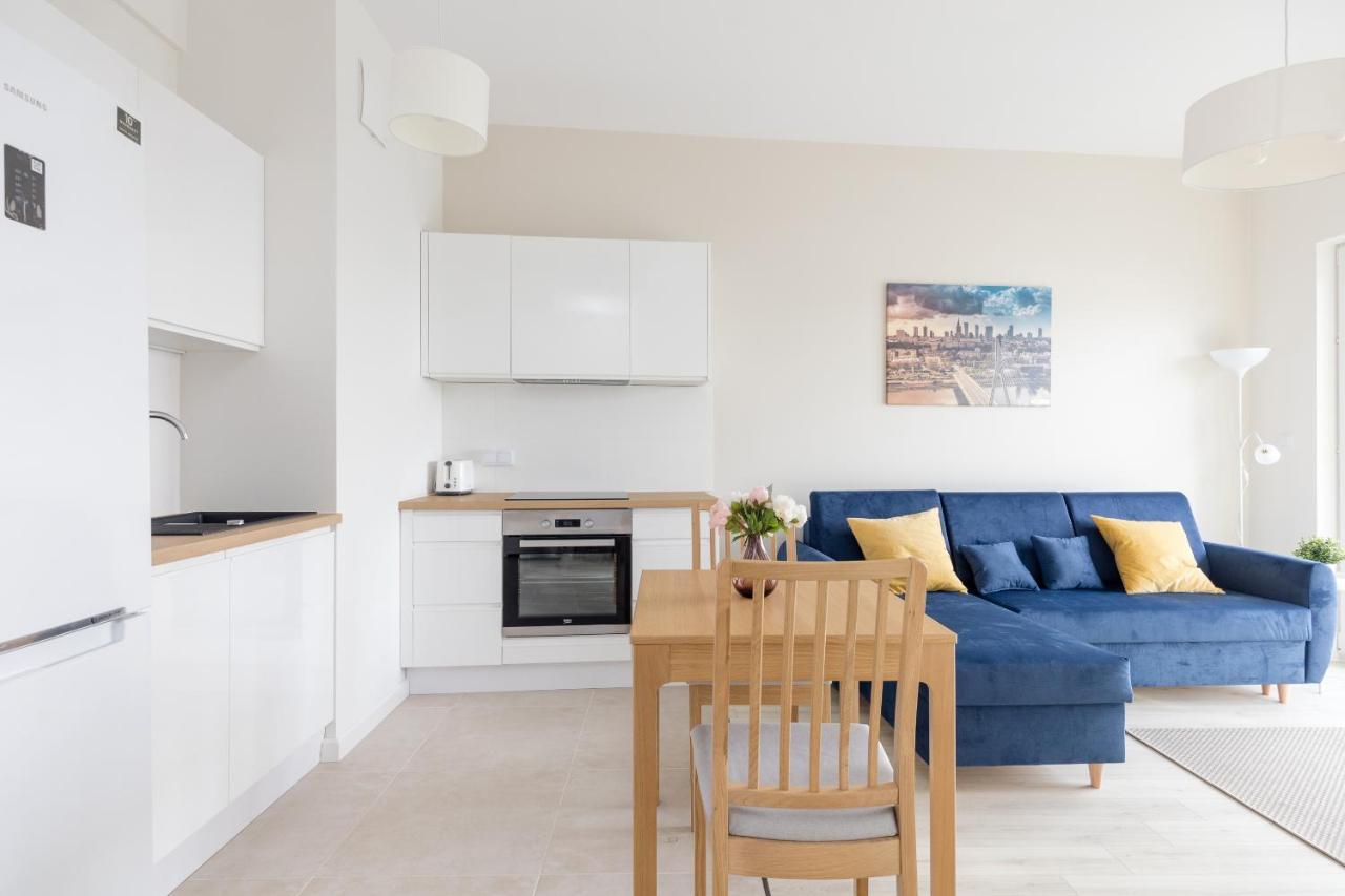Wola Chic Blue Apartment Warszawa Zewnętrze zdjęcie